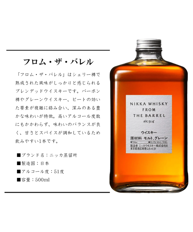 NIKKA FROM THE BARREL