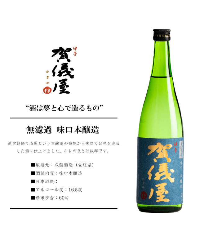 無濾過 味口本醸造 青ラベル