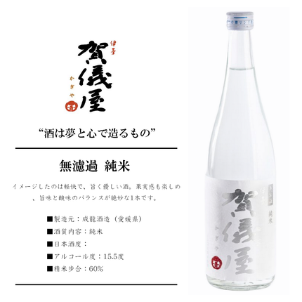 無濾過 純米 MASHIROラベル