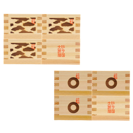 一合枡 春、夏、秋、冬　セット